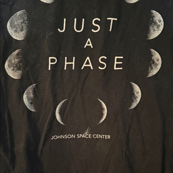 Lunar Phase Black Women's Tee - Picture 2 of 3